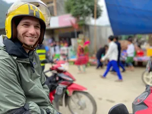Biking in Vietnam